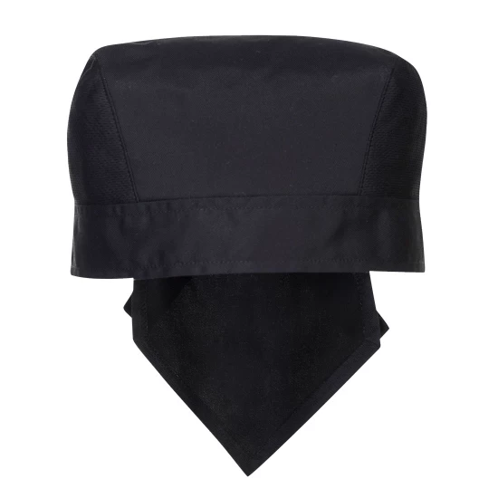 Bandana bucatar, plasa mesh respirabila, Negru Bandana bucatar, plasa mesh respirabila, Negru