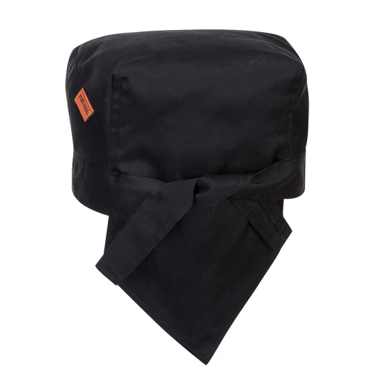 Bandana bucatar, plasa mesh respirabila, Negru Bandana bucatar, plasa mesh respirabila, Negru