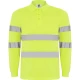 Tricou polo reflectorizant, cu maneca lunga Galben Tricou polo reflectorizant, cu maneca lunga Galben