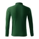 Tricou polo maneca lunga barbati, 200g/m2, Malfini LS 221, Verde sticla Tricou polo maneca lunga barbati, 200g/m2, Malfini LS 221, Verde sticla