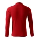 Tricou polo maneca lunga barbati, 200g/m2, Malfini LS 221, Rosu Tricou polo maneca lunga barbati, 200g/m2, Malfini LS 221, Rosu