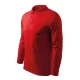 Tricou polo maneca lunga barbati, bumbac,180g/m2 Malfini Single J. LS 211, Rosu Tricou polo maneca lunga barbati, bumbac,180g/m2 Malfini Single J. LS 211, Rosu