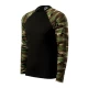 Tricou cu maneca lunga unisex Camuflaj maro