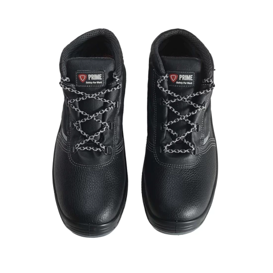 Bocanci de protectie S3 bombeu metalic, Negru Bocanci de protectie S3 bombeu metalic, Negru