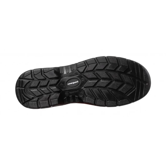 Bocanci de protectie S1P, bombeu metalic, negru
