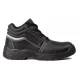 Bocanci de protectie S1P, bombeu metalic, negru