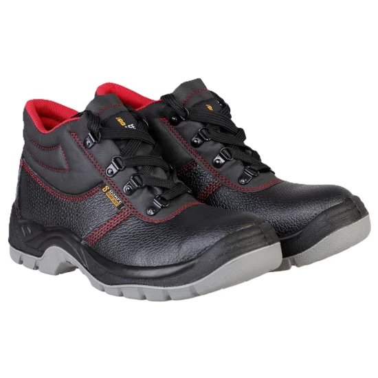 Bocanci de protectie S3, bombeu metalic, negru Bocanci de protectie S3, bombeu metalic, negru