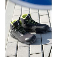 Bocanci de protectie softshell S1P, Negru