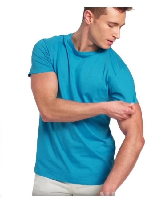 Tricou de lucru unisex bumbac, 150g/mp Albastru turcoaz