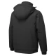 Softshell de iarna cu gluga, captuseala fleece, negru Softshell de iarna cu gluga, captuseala fleece, negru