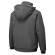 Softshell de iarna cu gluga, captuseala fleece, gri