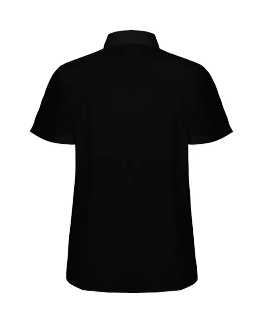 Camasa cu maneca scurta femei, 130g/m2 Negru Camasa cu maneca scurta femei, 130g/m2 Negru