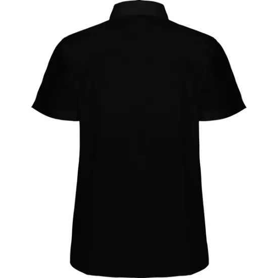 Camasa cu maneca scurta femei, 130g/m2 Negru Camasa cu maneca scurta femei, 130g/m2 Negru