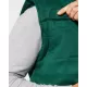 Vesta vatuita tercot, verde sticla Vesta vatuita tercot, verde sticla