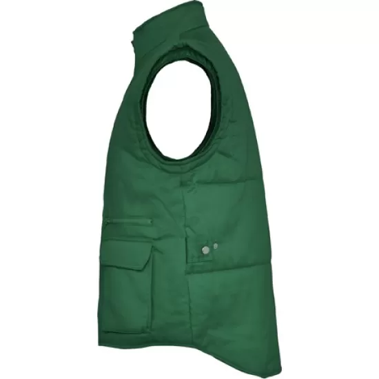 Vesta vatuita tercot, verde sticla Vesta vatuita tercot, verde sticla
