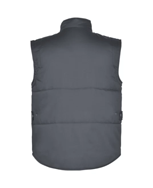 Vesta vatuita  tercot gri inchis – rezistenta și confortabila Vesta vatuita  tercot gri inchis – rezistenta și confortabila