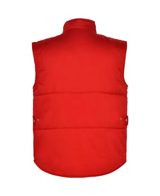 Vesta vatuita  tercot rosu– rezistenta și confortabila Vesta vatuita  tercot rosu– rezistenta și confortabila