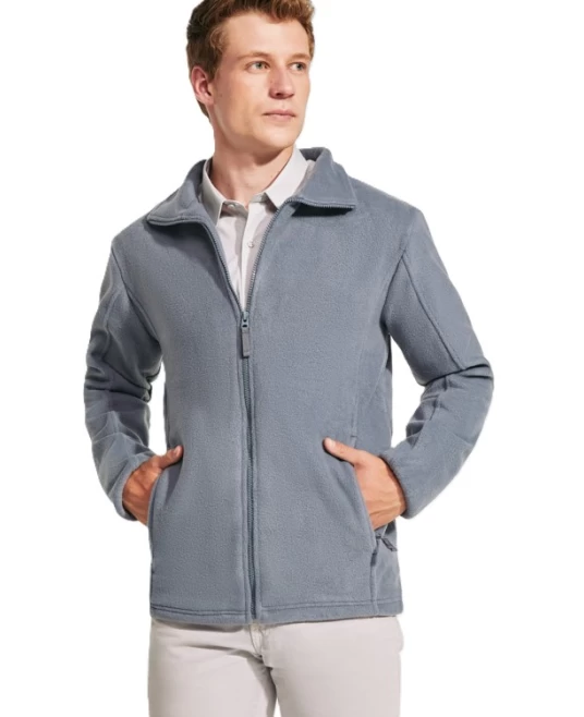 Jacheta fleece barbati, 300g/m2  Gri Jacheta fleece barbati, 300g/m2  Gri
