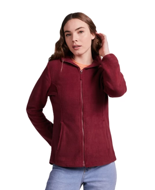 Jacheta fleece pentru femei, 300g/m2 Visiniu Jacheta fleece pentru femei, 300g/m2 Visiniu