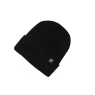 Caciula neagra tricotata acril H6049