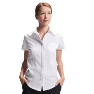 Camasa cu maneca scurta femei, 130g/m2 Alb