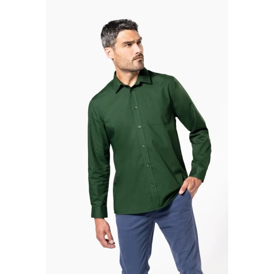 Camasa stretch Kariban, 110g/m2, Negru Camasa stretch Kariban, 110g/m2, Negru
