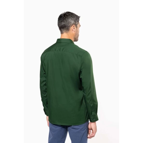 Camasa stretch Kariban, 110g/m2, Negru Camasa stretch Kariban, 110g/m2, Negru