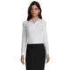 Camasa femei cu maneca lunga, model slim fit si guler apretat, Alb Camasa femei cu maneca lunga, model slim fit si guler apretat, Alb