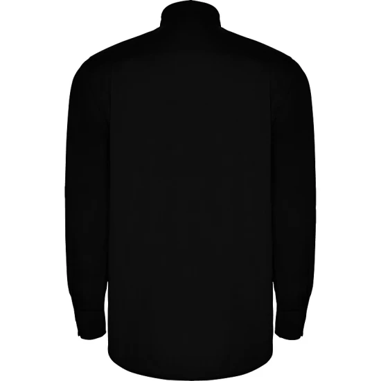 Camasa cu guler inchis cu nasturi, negru Camasa cu guler inchis cu nasturi, negru