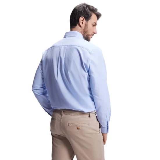 Camasa Oxford barbati, 140g/m2 albastru deschis Camasa Oxford barbati, 140g/m2 albastru deschis