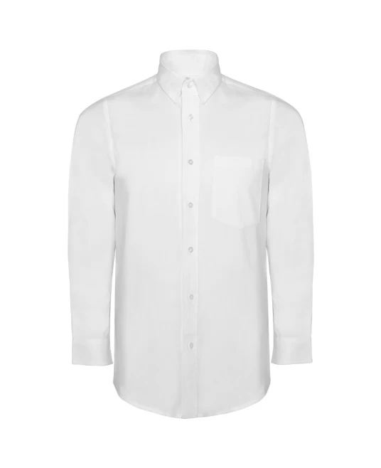 Camasa Oxford barbati, 140g/m2 alb Camasa Oxford barbati, 140g/m2 alb