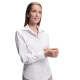 Camasa clasica femei, 130g/m2, alb Camasa clasica femei, 130g/m2, alb