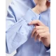 Camasa Oxford femei, buzunar pe piept, densitate 140g/m2, albastru deschis Camasa Oxford femei, buzunar pe piept, densitate 140g/m2, albastru deschis