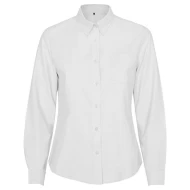 Camasa Oxford femei, buzunar pe piept, densitate 140g/m2, alb Camasa Oxford femei, buzunar pe piept, densitate 140g/m2, alb