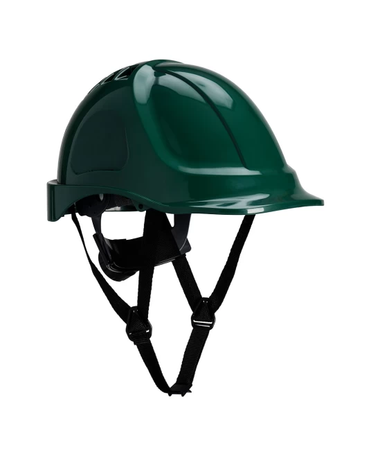 Casca protectie usoara, sistem de reglare cu rotita, verde Casca protectie usoara, sistem de reglare cu rotita, verde