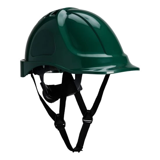 Casca protectie usoara, sistem de reglare cu rotita, verde Casca protectie usoara, sistem de reglare cu rotita, verde