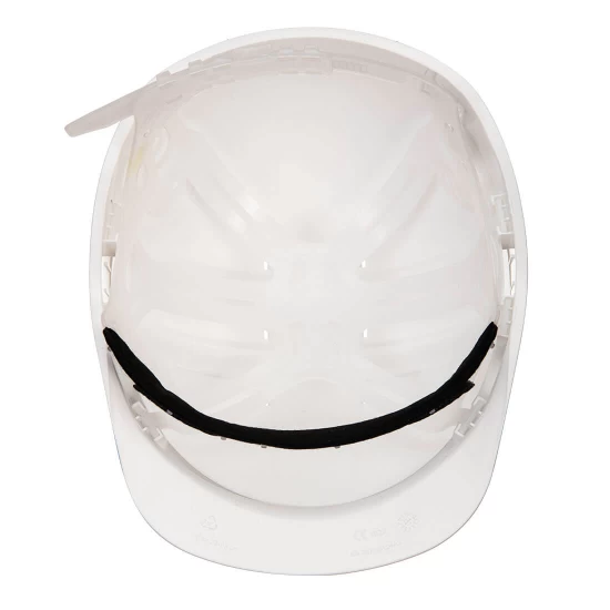 Casca de protectie cu ventilatie, alb