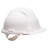 Casca de protectie dielectrica, cu scurgere pentru ploaie, Alb