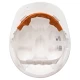 Casca de protectie dielectrica, cu scurgere pentru ploaie, Alb Casca de protectie dielectrica, cu scurgere pentru ploaie, Alb