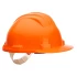 Casca de protectie dielectrica, cu scurgere pentru ploaie, Portocaliu