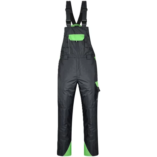 Costum impermeabil vatuit (salopeta cu pieptar + jacheta), gri si verde Costum impermeabil vatuit (salopeta cu pieptar + jacheta), gri si verde