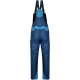 Costum impermeabil vatuit (salopeta cu pieptar + jacheta), bleumarin si albastru