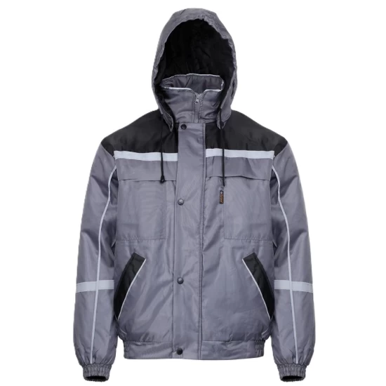 Costum vatuit impermeabil (jacheta + salopeta cu pieptar), gri Costum vatuit impermeabil (jacheta + salopeta cu pieptar), gri