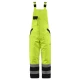 Costum vatuit HiVis impermeabil (salopeta cu pieptar + jacheta), galben