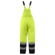 Costum vatuit HiVis impermeabil (salopeta cu pieptar + jacheta), galben
