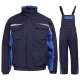 Costum vatuit bumbac Kastor (salopeta cu pieptar + jacheta ), bleumarin-albastru Costum vatuit bumbac Kastor (salopeta cu pieptar + jacheta ), bleumarin-albastru
