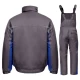 Costum vatuit impermeabil Kastor Plus (salopeta cu pieptar vatuita + jacheta vatuita), gri-albastru regal Costum vatuit impermeabil Kastor Plus (salopeta cu pieptar vatuita + jacheta vatuita), gri-albastru regal