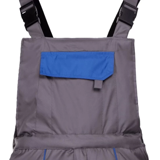 Costum vatuit impermeabil Kastor Plus (salopeta cu pieptar vatuita + jacheta vatuita), gri-albastru regal Costum vatuit impermeabil Kastor Plus (salopeta cu pieptar vatuita + jacheta vatuita), gri-albastru regal