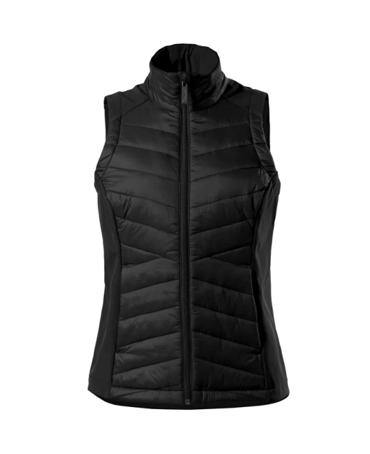 Vesta matlasata softshell si poliamida, negru Vesta matlasata softshell si poliamida, negru