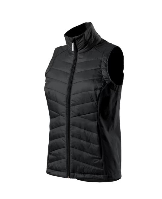 Vesta matlasata softshell si poliamida, negru Vesta matlasata softshell si poliamida, negru